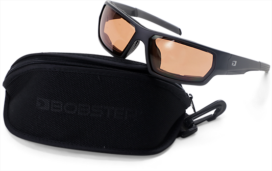 BOBSTER Tread Sunglasses - Matte Black - Amber BTRE001A