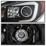 Spyder Subaru WRX 2006-2007 Projector Headlights - Halogen Only - Black PRO-YD-SWRX06-LBDRL-BK 5083920