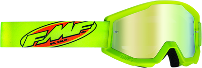 Gafas FMF Youth PowerCore - Núcleo - Amarillo - Espejo dorado F-50055-00003 2601-3024 