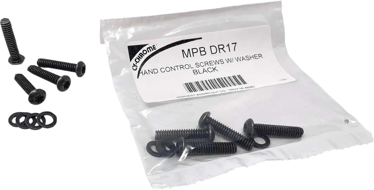 DRAG SPECIALTIES Hand Control Screws MPBDR17