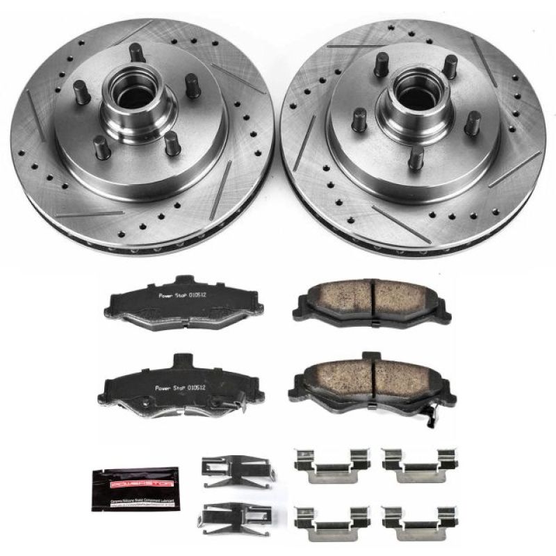 Power Stop 98-02 Chevrolet Camaro Rear Z23 Evolution Sport Brake Kit K1568