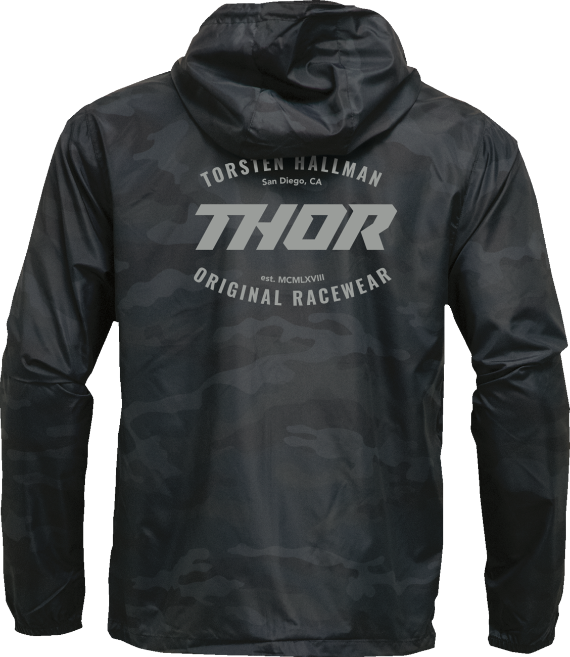 THOR Caliber Windbreaker - Black - Small 3001-1445