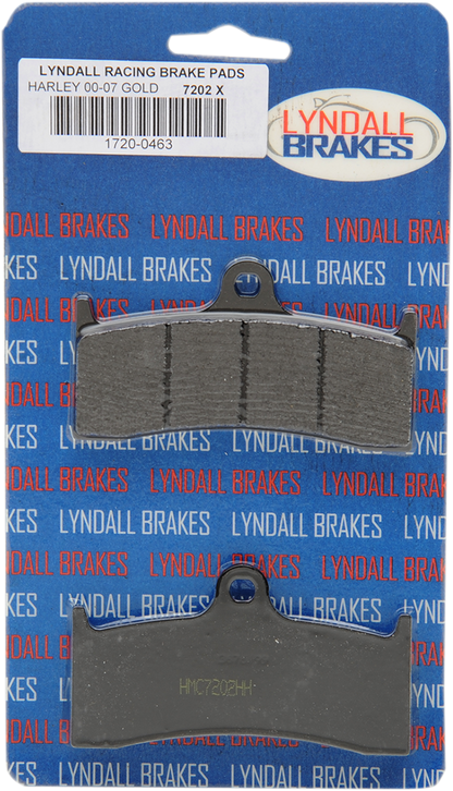 LYNDALL RACING BRAKES LLC X-Treme Brake Pads - '98-'02 Buell 7202X