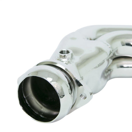 BBK 10-15 Camaro LS3 L99 Long Tube Exhaust Headers With Converters - 1-3/4 Chrome 4021