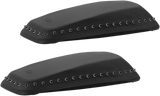 MUSTANG Saddlebag Lid Covers - Black Stud - '14-'19 FL 77624