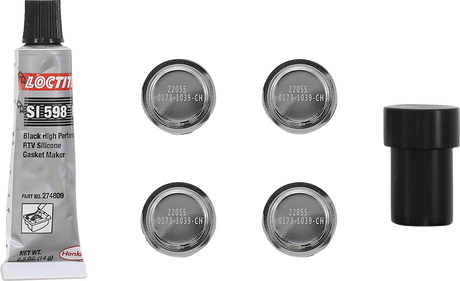 BURLY BRAND Handlebar - Viejocito - 8" - Chrome B12-7010C