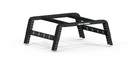Road Armor Universal 5ft Bed TRECK Adj Bed Rack - Tex Blk (w/o Brackets) 500BRS52B