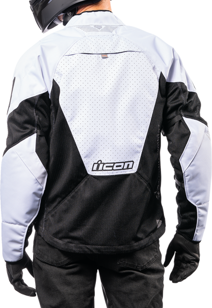 ICON Mesh AF™ Jacket - Black/White - Large 2820-5952