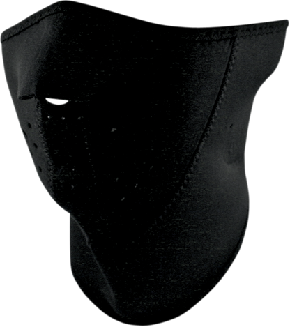 ZAN HEADGEAR 3-Panel Neoprene Half Mask - Black WNFM114H3