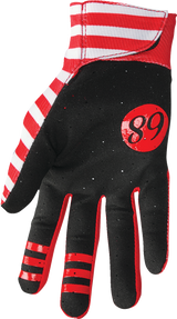 THOR Mainstay Gloves - Slice - White/Red - 2XL 3330-7296