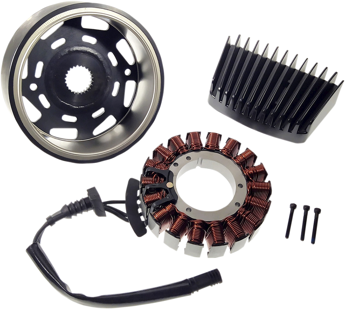 Kit de carga DRAG SPECIALTIES - '17-'22 - Negro 2112-1516