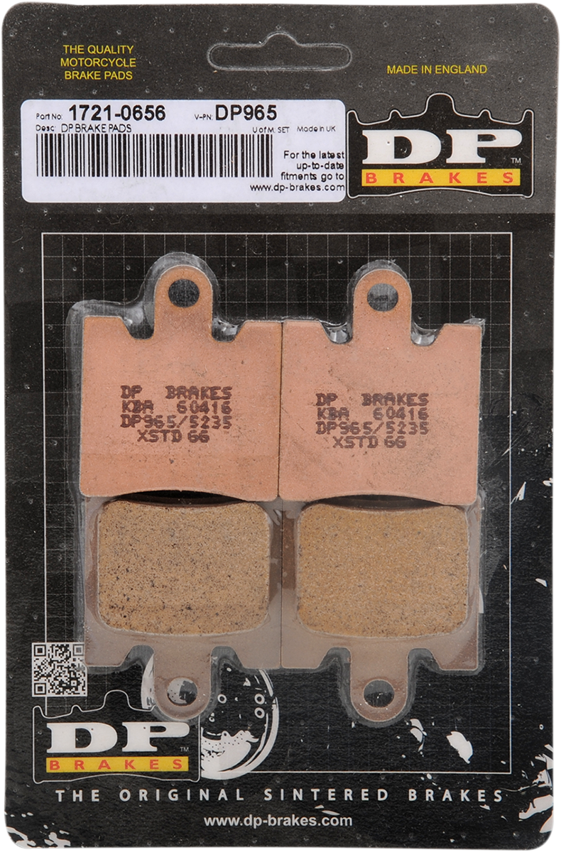 DP BRAKES Standard Brake Pads - FJR DP965