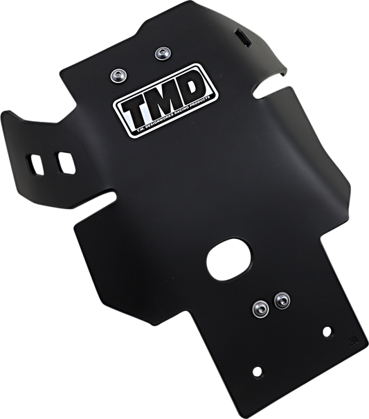 T.M. DESIGNWORKS Skid Plate - Black - YZ 125/125X YAMC-125-BK