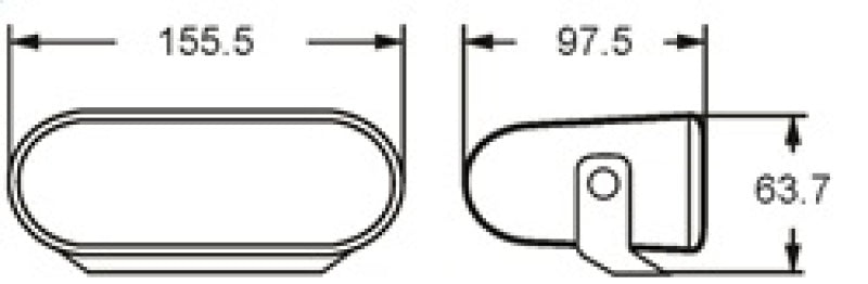 Hella FF75 Series H7 12V/55W Hallogen Fog Lamp Kit LA008284801