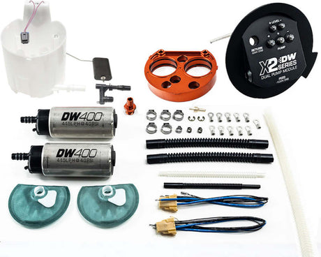 DeatschWerks 11-19 Ford Mustang X2 Series Fuel Pump Module w/Dual DW400 Pumps 9-401-7030