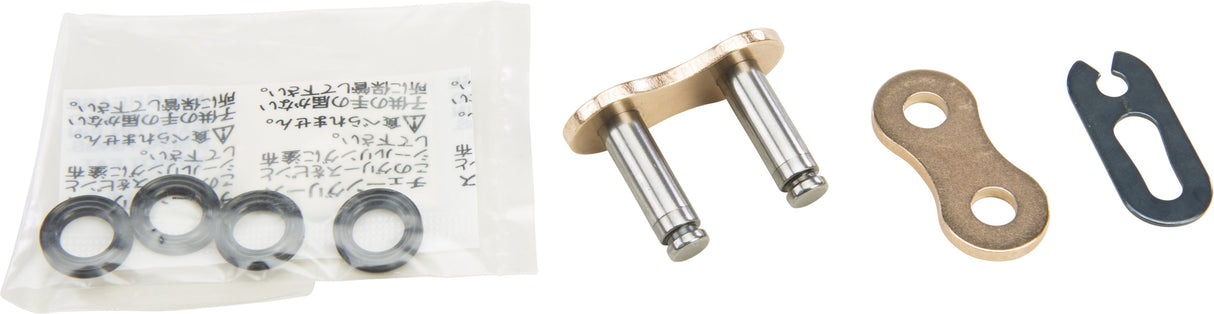 FIRE POWER X-Ring Clip Master Link 520 Gold 520FPX-SKJ/G