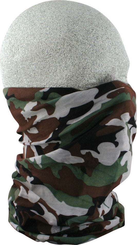 ZAN Motley Tube Woodland Camo T118