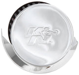 K&N 1in Flange L x 3in OD x 2.5in Height Clamp On Crankcase Vent Filter 62-1516
