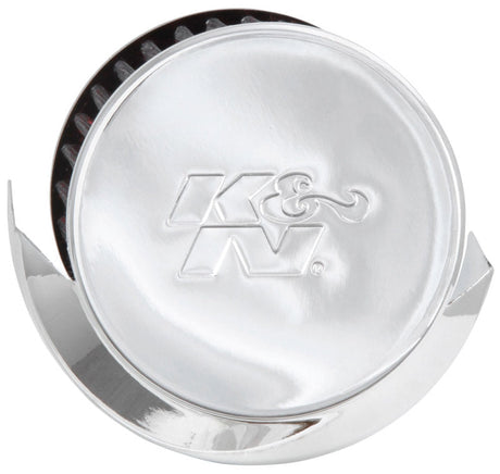 K&N 1in Flange L x 3in OD x 2.5in Height Clamp On Crankcase Vent Filter 62-1516