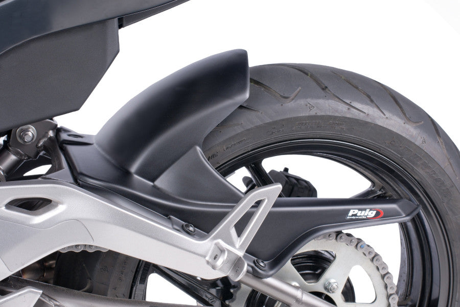 PUIG Rear Tire Hugger Matte Black Ninja 650 6041J~DUP