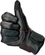 BILTWELL Belden Gloves - Redline - XS 1505-0108-301