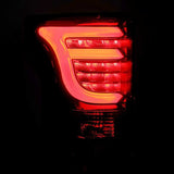 AlphaRex 15-17 Ford F-150 (Excl Models w/Blind Spot Sensor) PRO-Series LED Tail Lights Red Smoke 652020