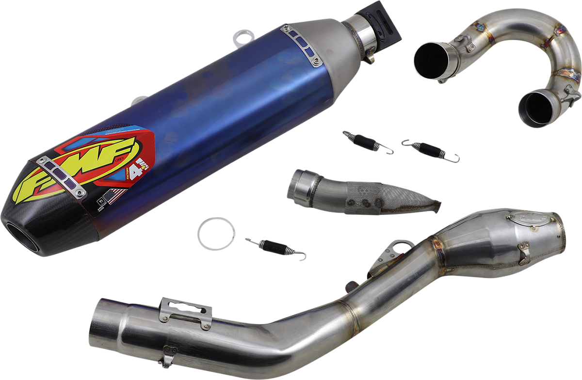 FMF 4.1 RCT Exhaust with MegaBomb - Anodized Titanium Husqvarna  FE 250 2020-2021  045652 1820-1956