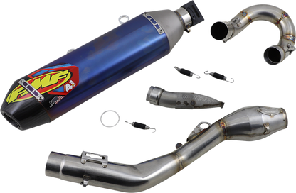 FMF 4.1 RCT Exhaust with MegaBomb - Anodized Titanium Husqvarna  FE 250 2020-2021  045652 1820-1956