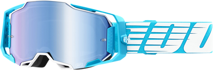 100% Armega Goggles - Oversized Sky - Blue Mirror 50005-00010