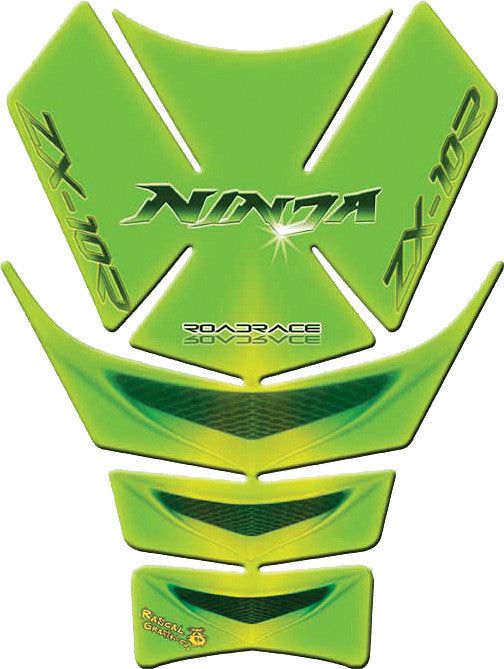RASCAL GRAFIK Tank Pad Kaw Zx10r '06-07 Grn RA36044
