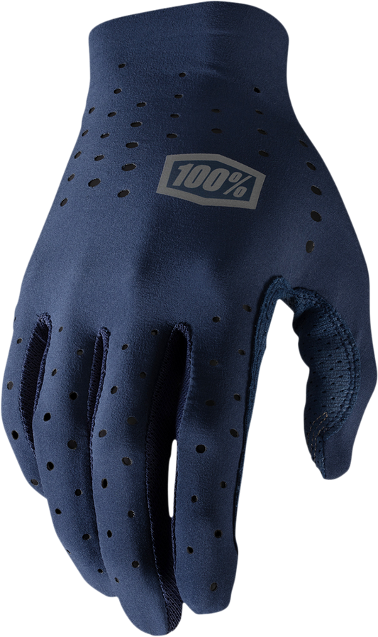 100% Sling MTB Gloves - Navy - Medium 10019-00011
