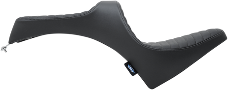 DRAG SPECIALTIES Predator III Seat - Black - Classic Stitching - '15-'22 Scout 0810-2121