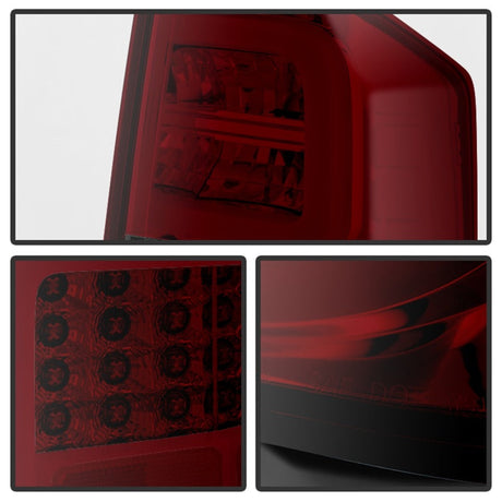 Spyder Toyota Tundra 2014-2016 Light Bar LED Tail Lights Red Smoke ALT-YD-TTU14-LED-RS 5080189