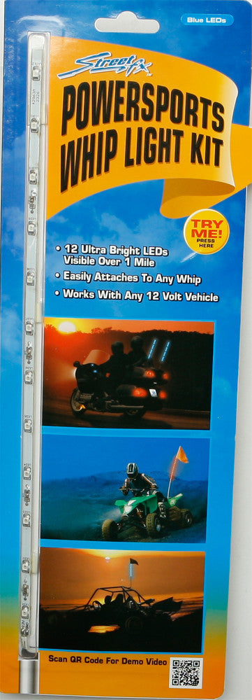 STREETFX Whip Light Kit Blue 1046283