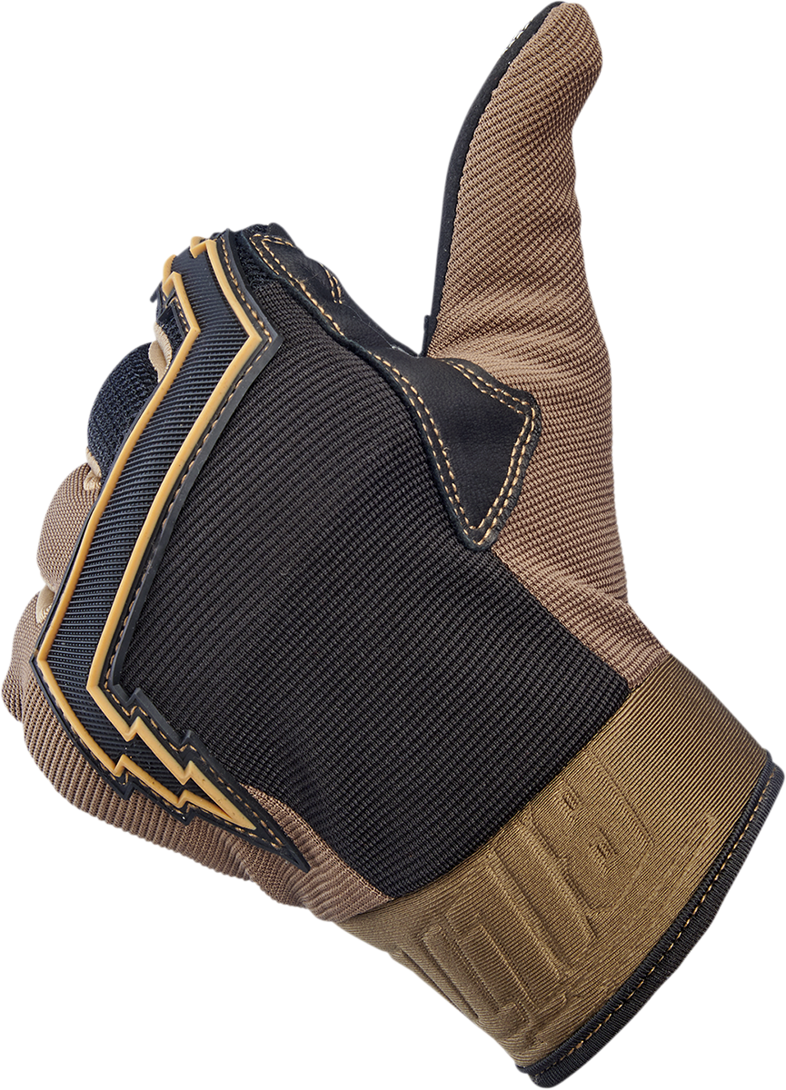 BILTWELL Baja Gloves - Chocolate - XL 1508-0201-305