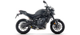 IN STOCK Arrow 71095AKN Thunder Full Exhaust, Aluminum Dark for Yamaha MT-07 25-26