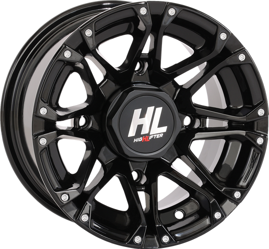 HIGH LIFTER Wheel - HL3 - Front/Rear - Gloss Black - 12x7 - 4/110 - 4+3 (+10 mm) 12HL03-1210