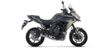 Arrow  Kawasaki  Z650 / Ninja 650 / Versys 650 E5+ 2025 Full System With Veloce Aluminium Dark Silencer - 77501van