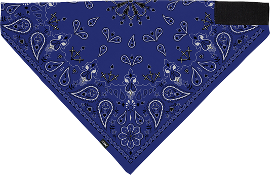 ZAN HEADGEAR SportFlex Bandana - Navy Paisley BL111