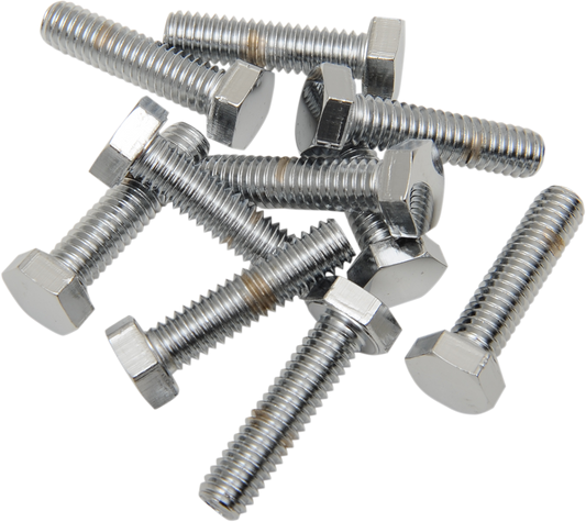 DRAG SPECIALTIES Bolts - Hex-Head - Chrome - 5/16"-18 x 1" MPB125