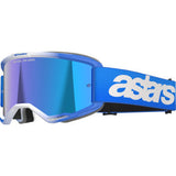 ALPINESTARS GOGGLES Vision 5 Goggle - Blaze - Blue - Blue Mirror 5102125-7271