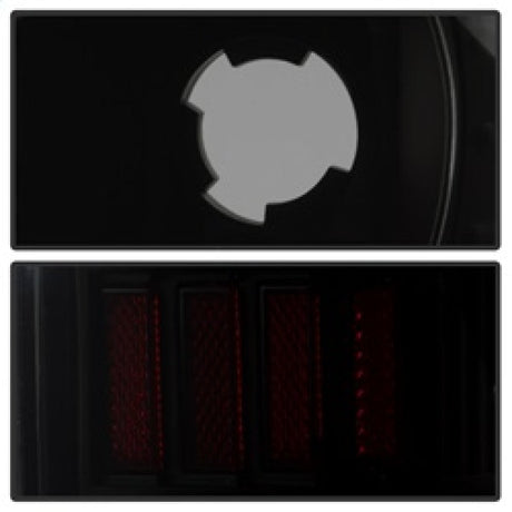 xTune 97-03 Ford F-150 Light Bar LED Tail Lights - Black Smoke (ALT-ON-FF15097-LBLED-BSM) 9038501