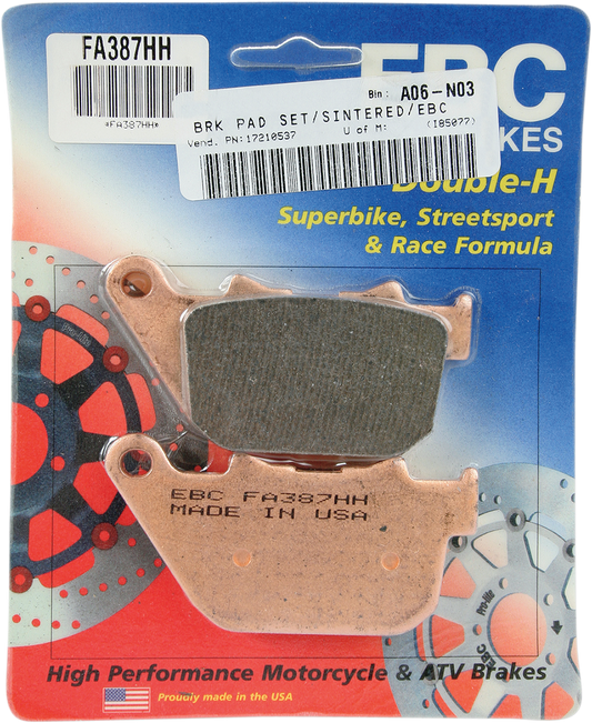 EBC HH Brake Pads - FA387HH FA387HH