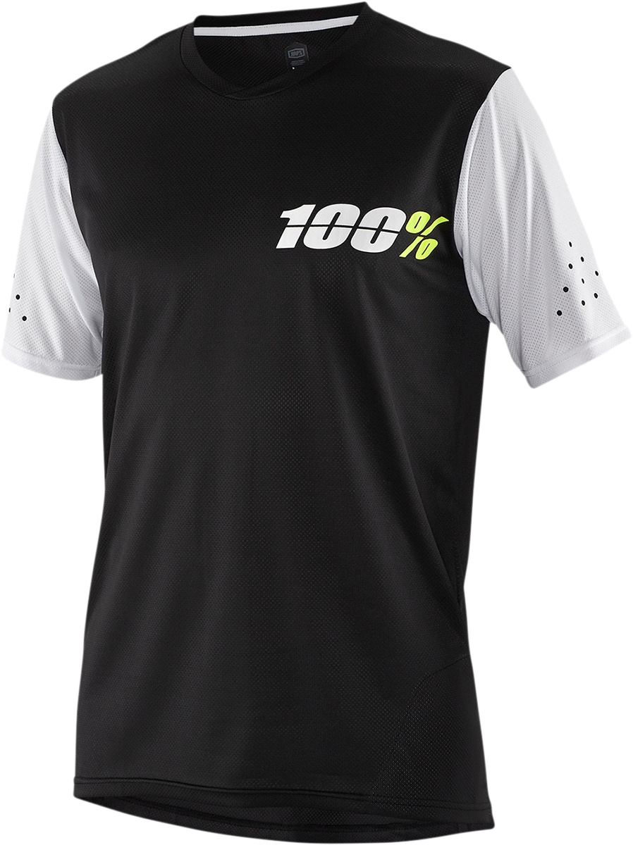 100% Ridecamp Jersey - Short-Sleeve - Black - Small 41401-001-10