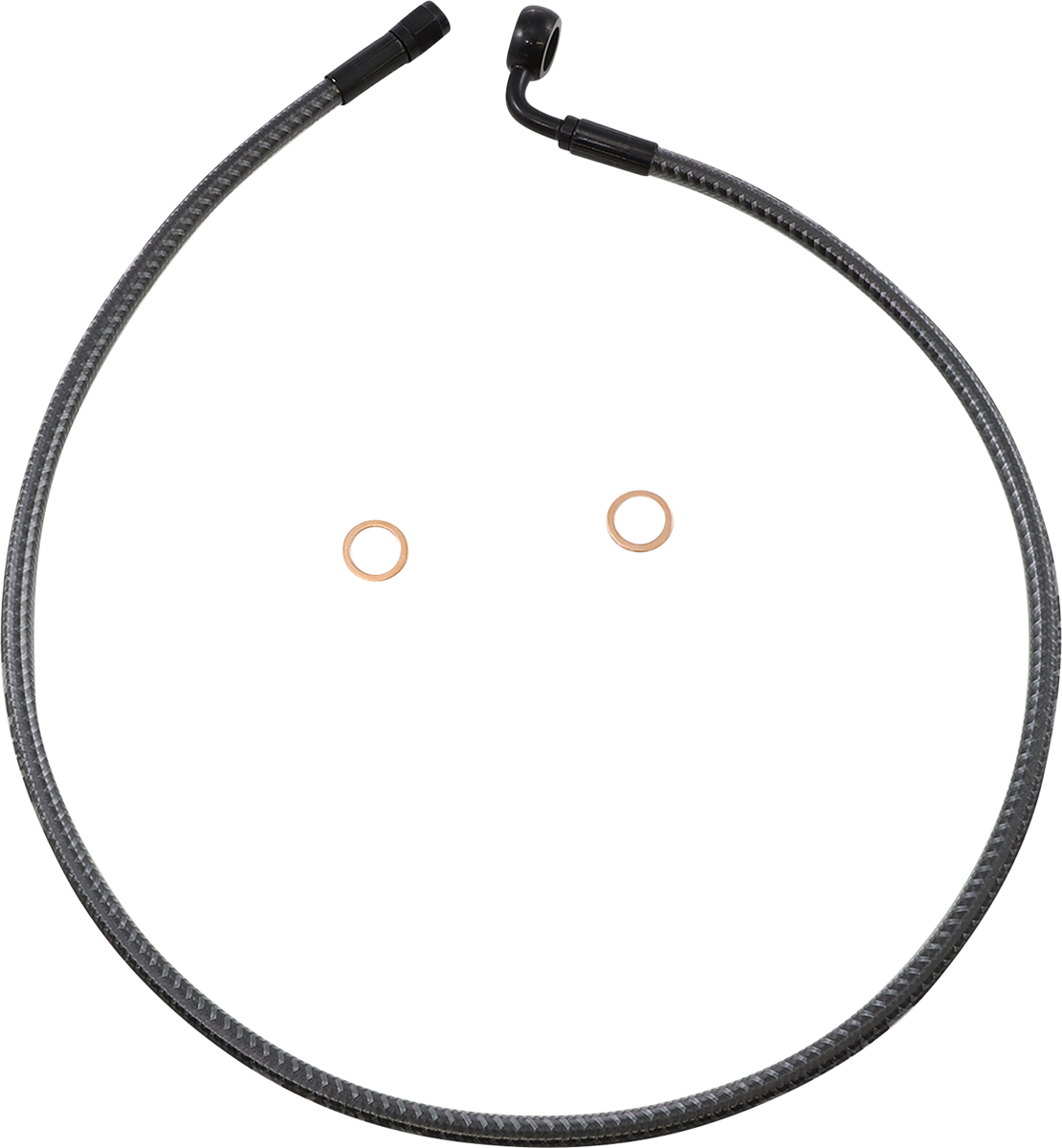 MAGNUM Brake Line - Front - 12 mm - 90 - 32" - KARBONFIBR AS778032