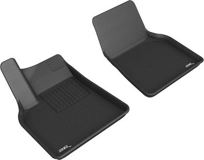 3D MAXpider 2021 Tesla Model Y Kagu 1st Row Floormat - Black L1TL02711509