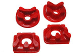 Energy Suspension 92-01 Honda Red Motor Mount Inserts (Manual Transmission) (2 Torque Positions) 16.1103R