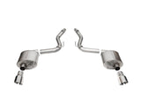 Corsa 2024 Ford Mustang GT Touring Axle-Back Dual Rear Exit with 4.5in Pro Series Polished Tips 21256