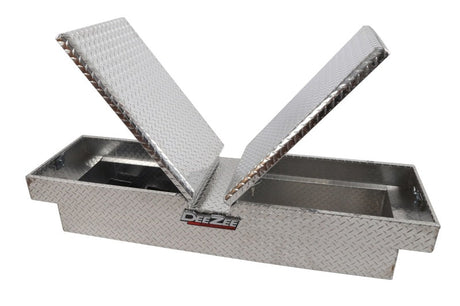 Deezee Universal Tool Box - Red Crossover - Double BT Alum Full Size DZ 8370