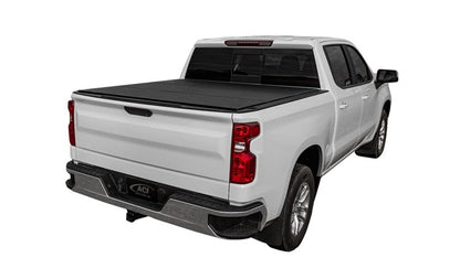 Access LOMAX Tri-Fold Cover 16-20 Toyota Tacoma 6in Box Split Rail - Black Urethane B3050029